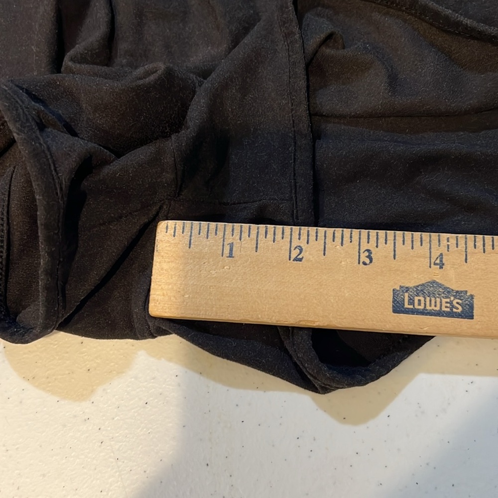 #274. 🪷 Black Athletic Shorts Lightweight. Xxl - Picture 4 of 6